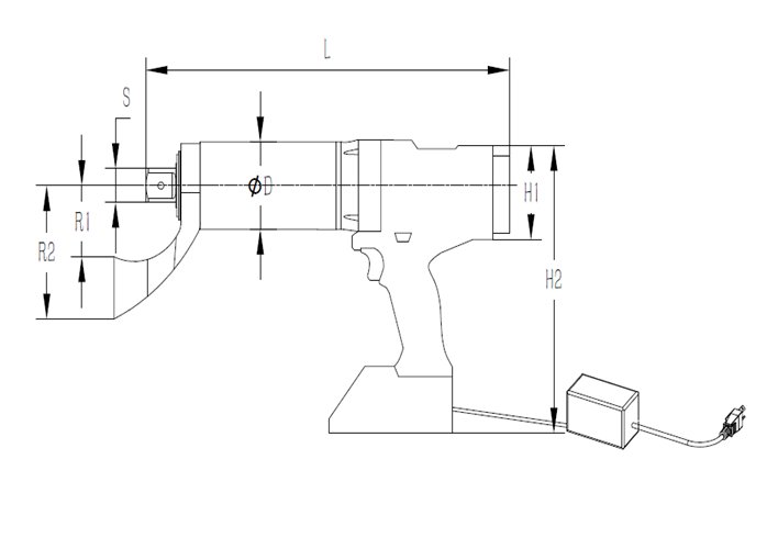 BETW-50 torque wrench battery series